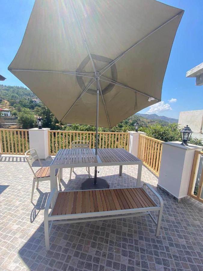 Ferienwohnung Aprosmeno Jacuzzi House 4 Agros Exterior foto